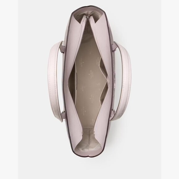 NWT Kate Spade Bridget Crinkle Patent Large Tote w Dustbag in Lilac - MSRP $399 - Picture 3 of 4